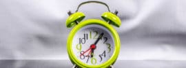 Lime Green Alarm Clock