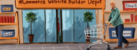 Shopping At The eCommerce Website Builder Depot