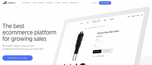 Shopify Alternative: Bigcommerce