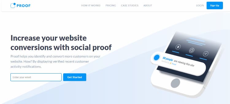 best social proof software - Use Proof