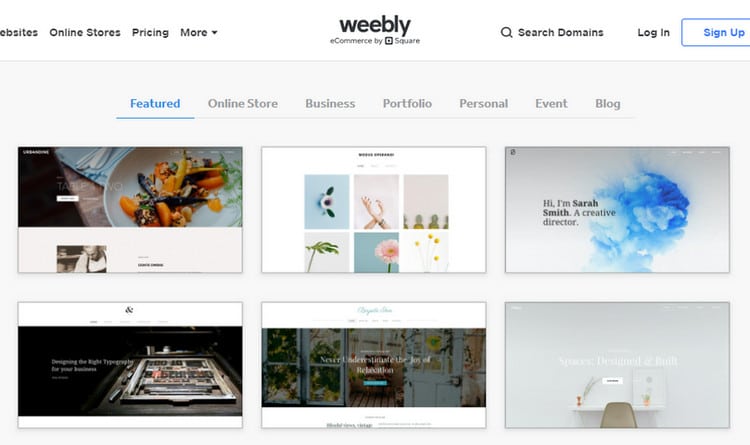 weebly themes