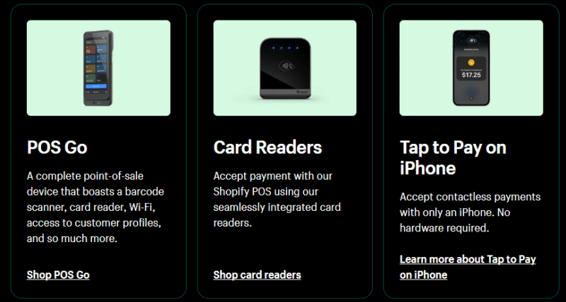 Shopify POS Hardware