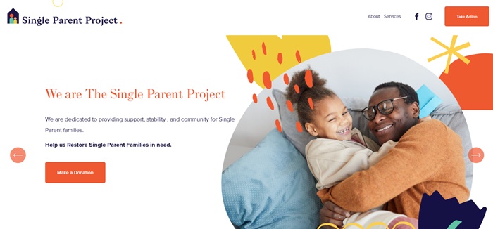 Website example built on Squarespace