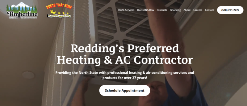 contractor website examples