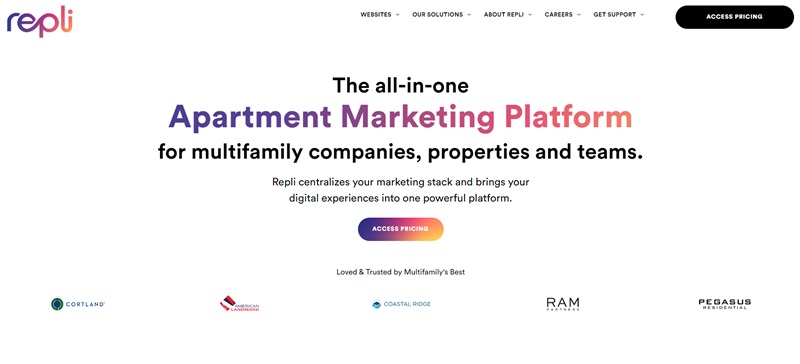 Apartment Digital Marketing Website