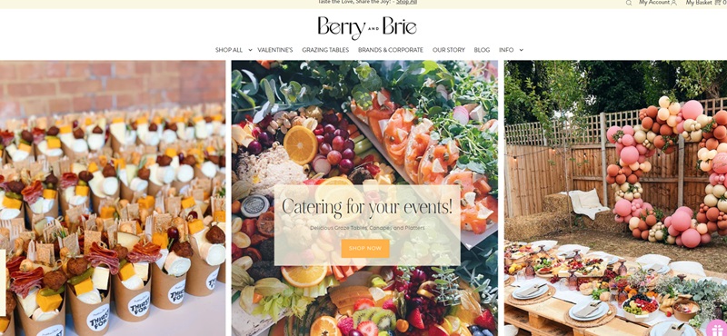 Berry Brie website