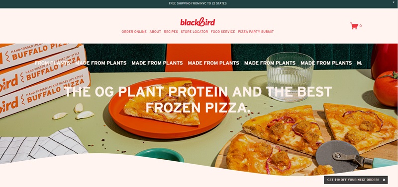 Blackbird Foods eCommerce Website