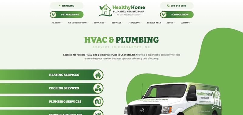 HVAC websites for examples to help you design