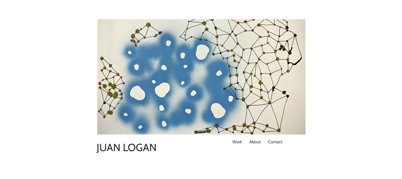 Juan Logan Website Homepage