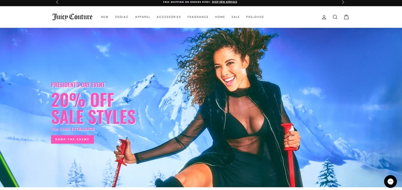 Juicy Couture Website