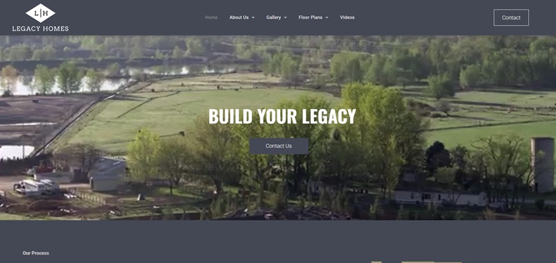 Legacy Home Website
