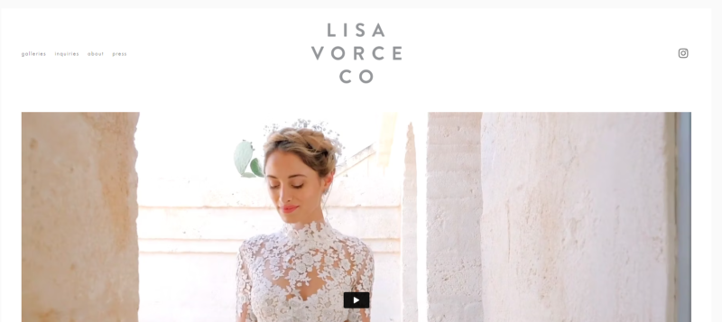 Lisa Vorce Co event planner website
