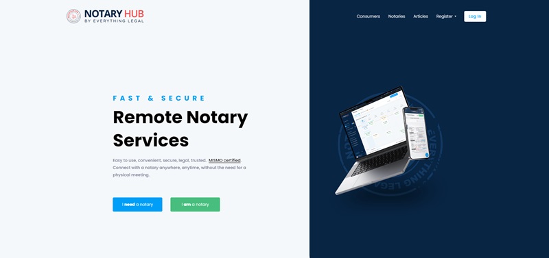 Notary Hub Website