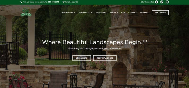 Raleigh Landscaping Homepage