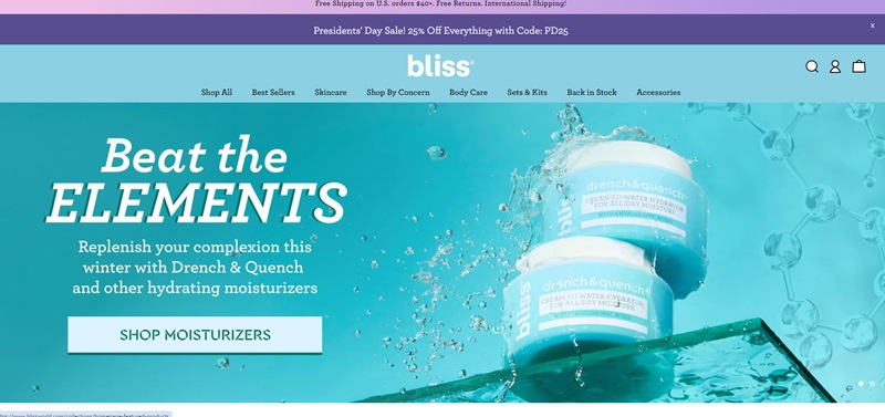 Skin Care eCommerce Website