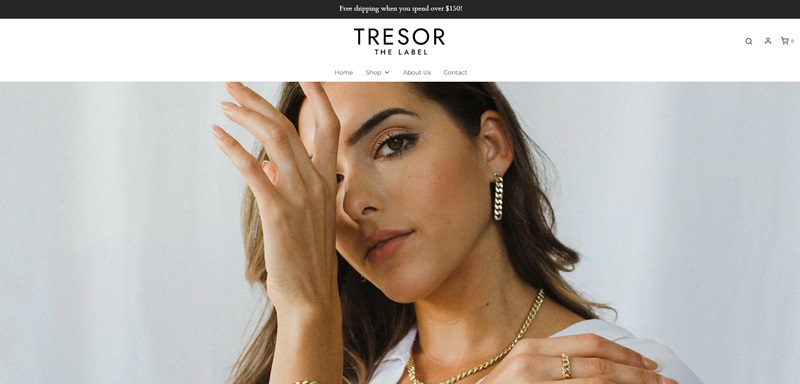 Tresor The Label Website