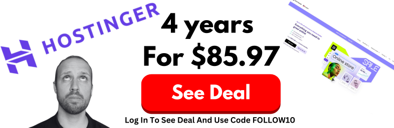 Hostinger Coupon Codes And Deals Banner