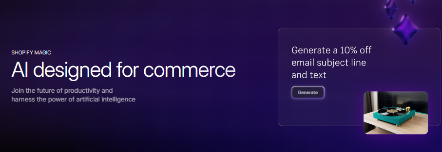 Shopify magic
