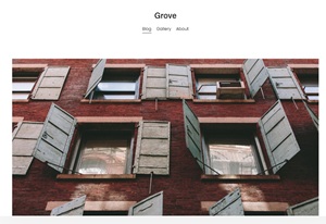 Grove Squarespace Template