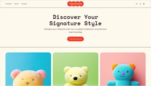 Jouets Sellfy Template Theme