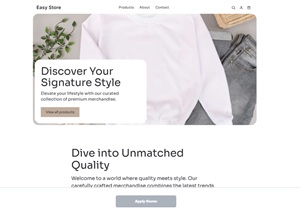Sellfy Basic Theme Template