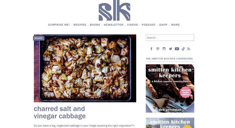 Smitten Kitchen website