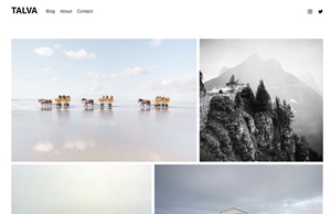 Talva Squarespace Template