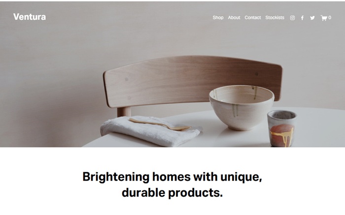 Ventura Squarespace Template