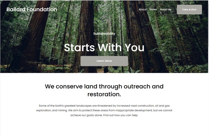 Bailard Squarespace Template