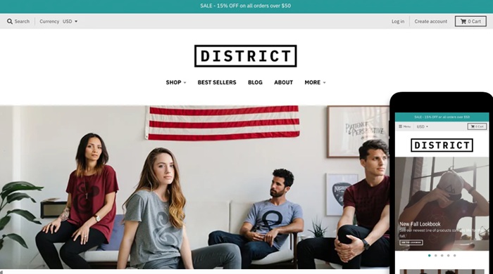 District Shopify Theme