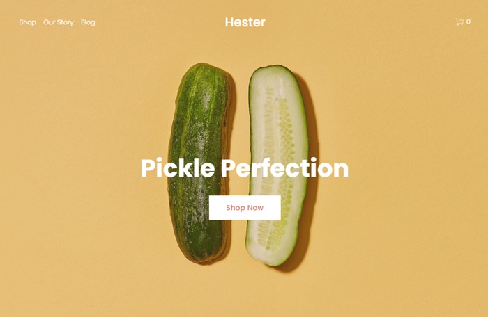 Hester Squarespace Template