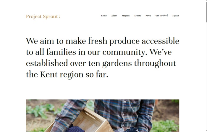 Kent squarespace template