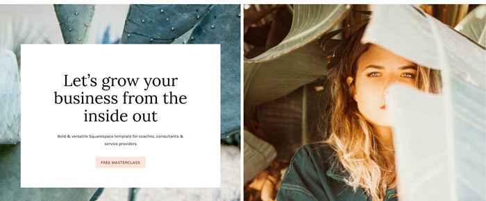 Lemongrass Squarespace Template