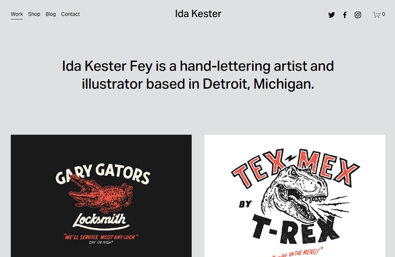 kester squarespace template - squarespace templates for photographers