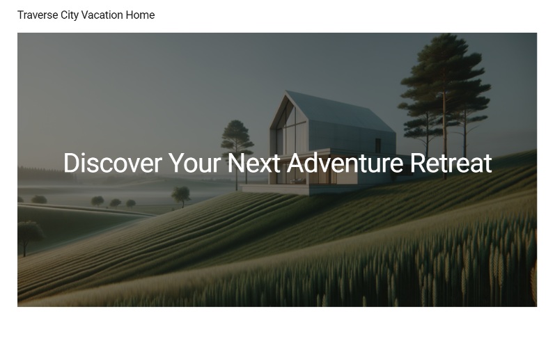 Make Vacation Rental Property Website
